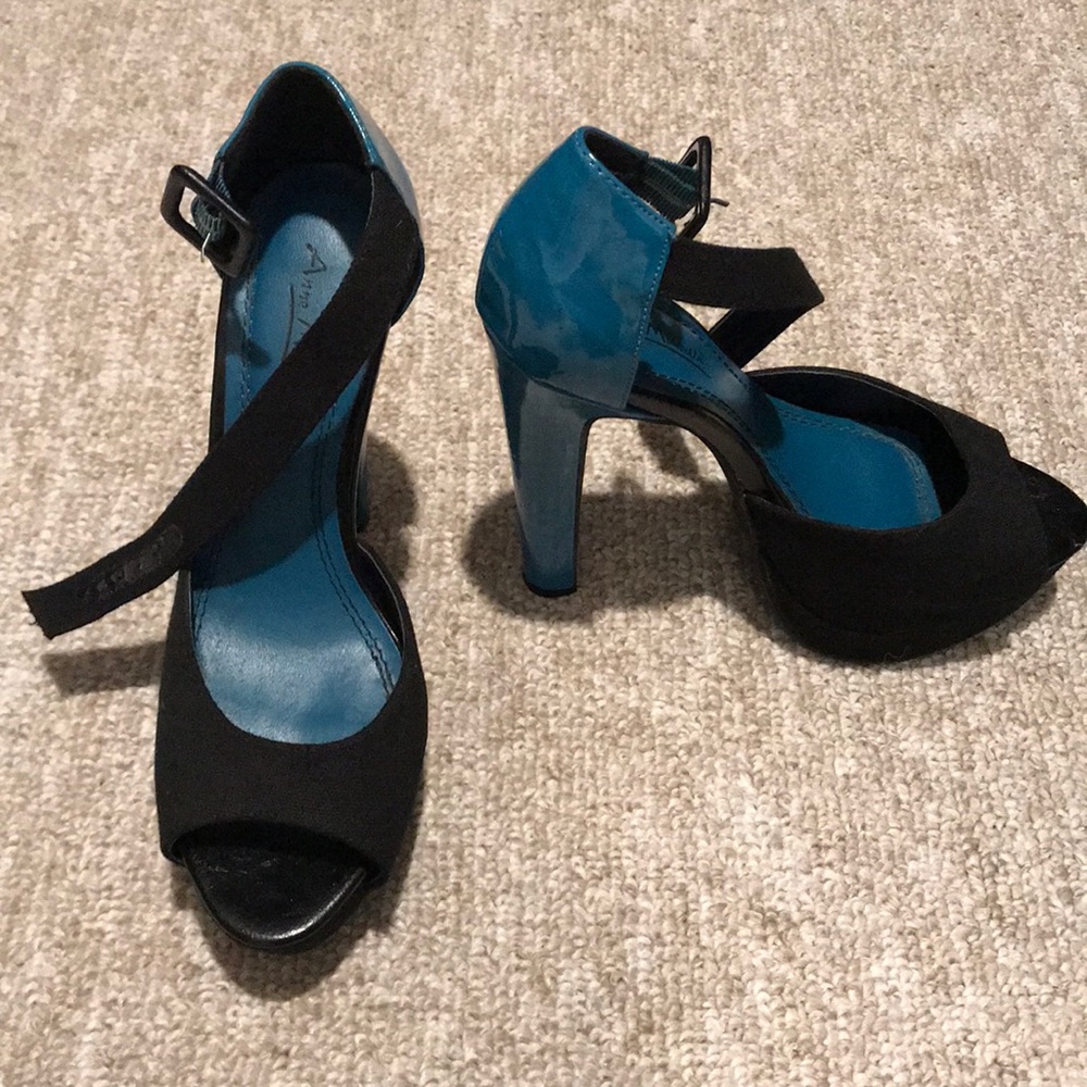 Anne Michelle platform heels Sz-7